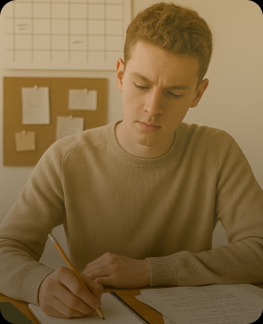 Чёткий план до экзамена, а не хаос из конспектов